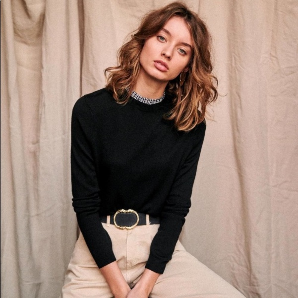 Sezane Eduardo Jumper pullover sweater medium